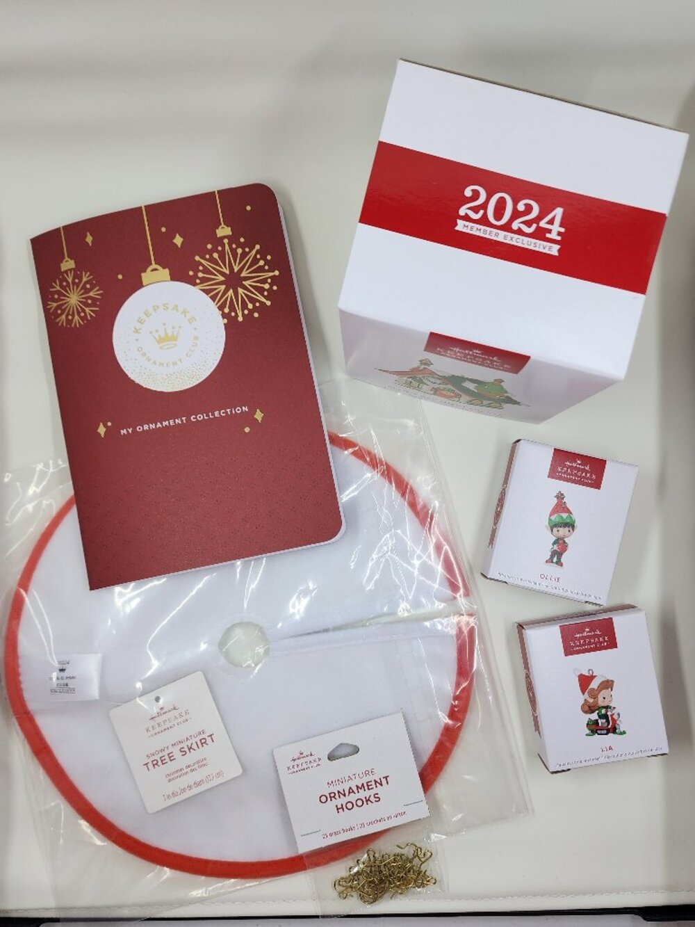 Hallmark Keepsake Ornament Club 2024 Christmas Box